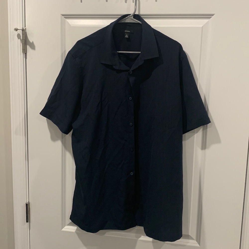Alfani men’s blue button down